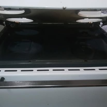 Clean stovetop after deep cleaning